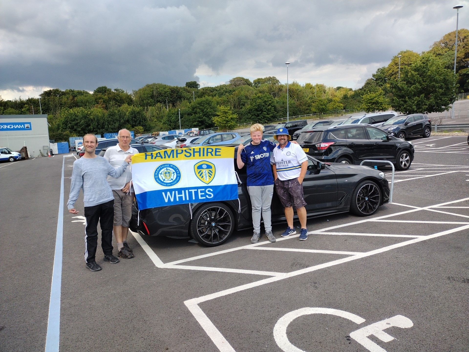 Car share to Elland Road with Hampshire Whites