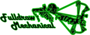 A green and black logo for Fulldraw Mechanical
