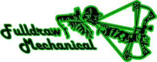 A green and black logo for Fulldraw Mechanical