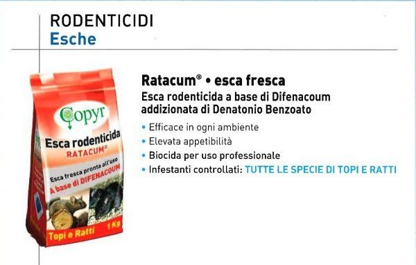 Esca rodenticida