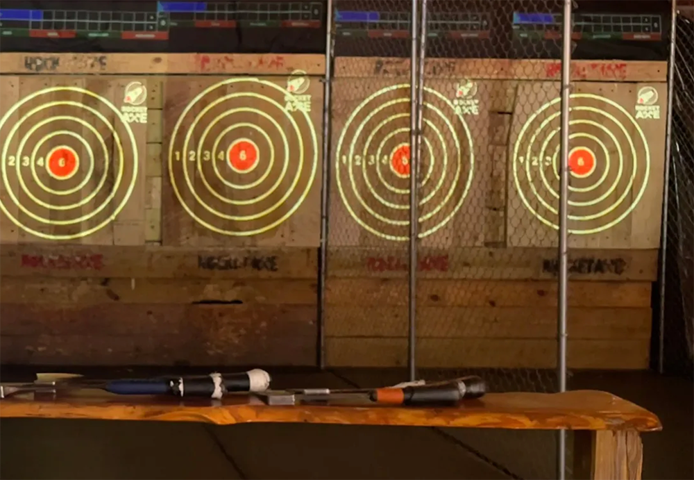Axe throwing targets