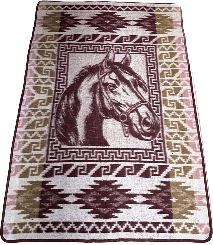 MACIAS TEXTIL - Manta Chinantla Caballo