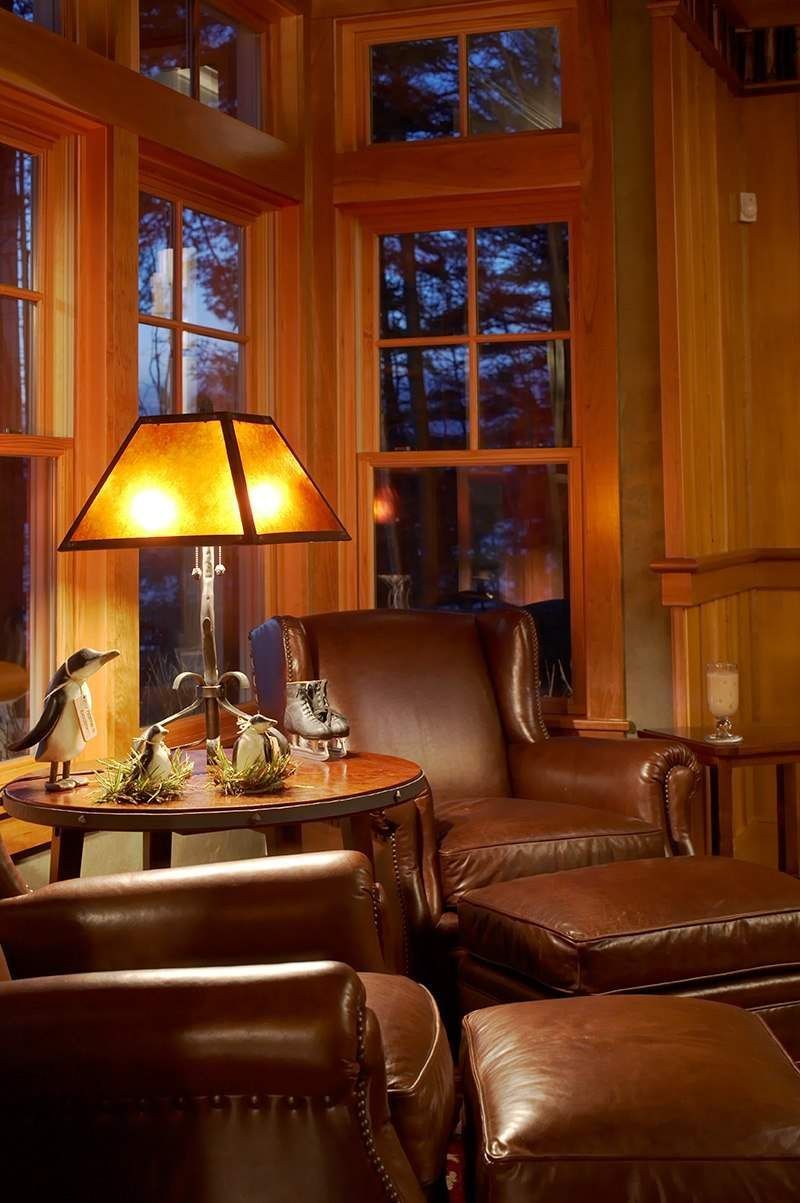 Lake house living room 