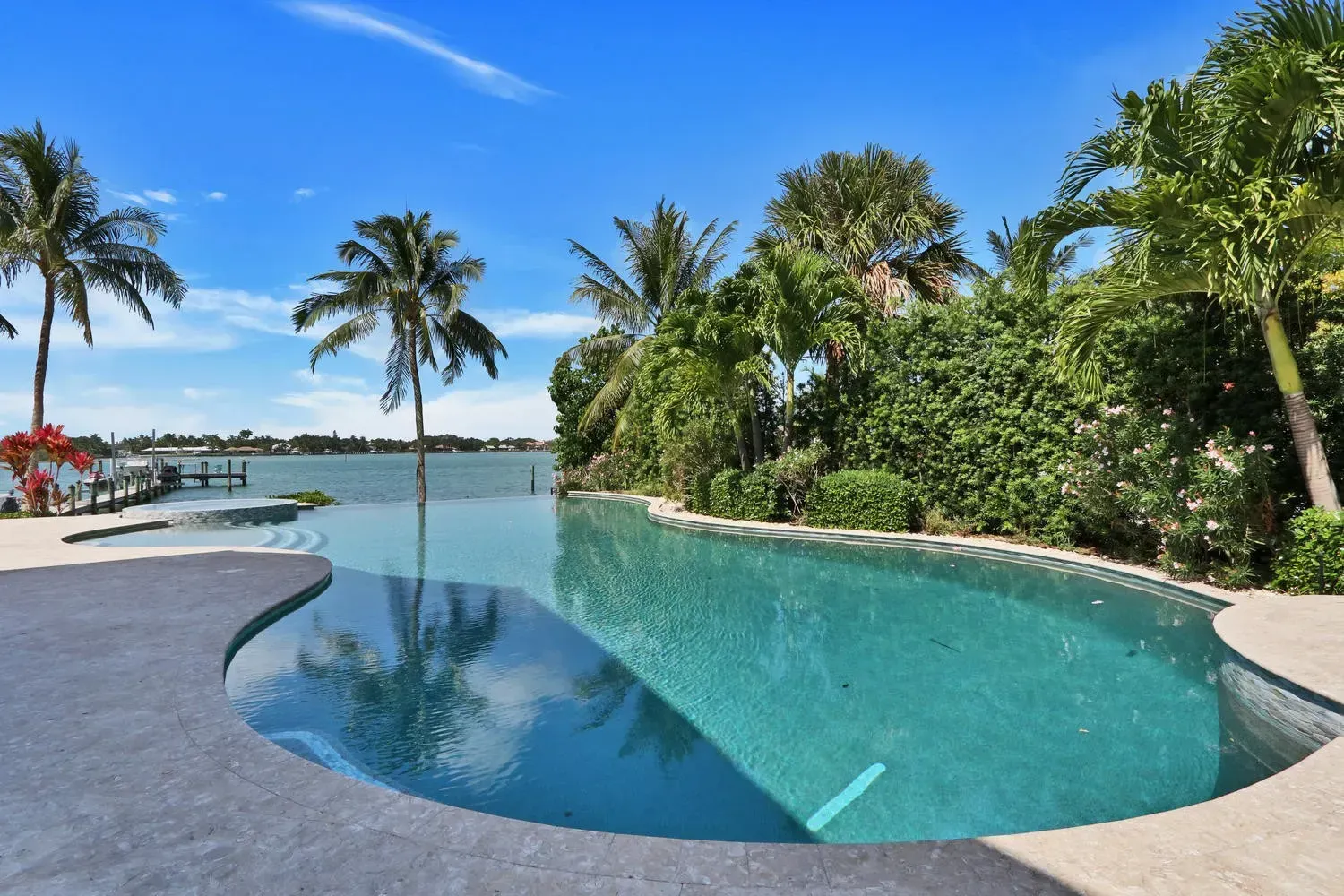 Coastal Pool Interior Design Lisa St. Amand Designs