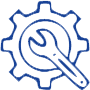 blue wrench in cog wheel | Doctor of Motors