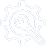 white wrench in cog wheel | Doctor of Motors