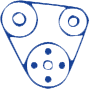 blue timing belt | Doctor of Motors