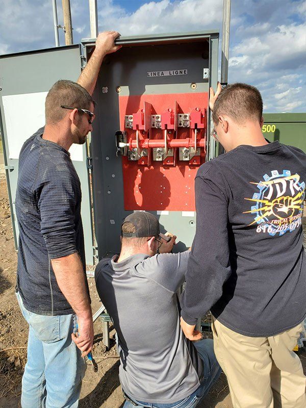 Electrical troubleshooting in St. Joseph, MO - TDR Electrical Services hard at work