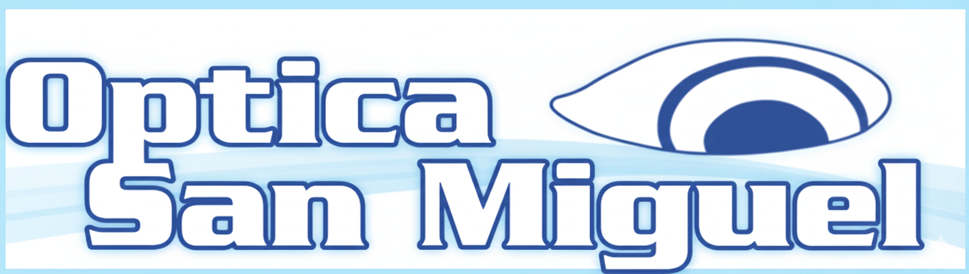 logotipo para ÓPTICA SAN MIGUEL