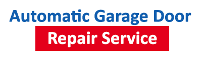 The logo for automatic garage door repair service