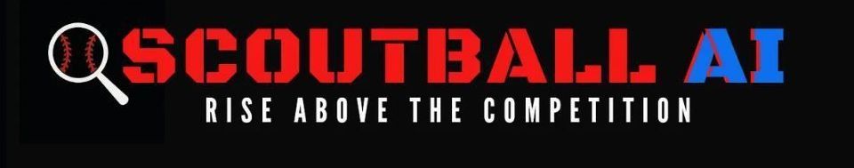 A logo for scoutball ai that says rise above the competition