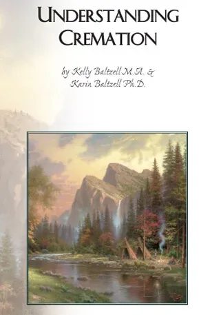 A book titled understanding cremation by kelly beltwell