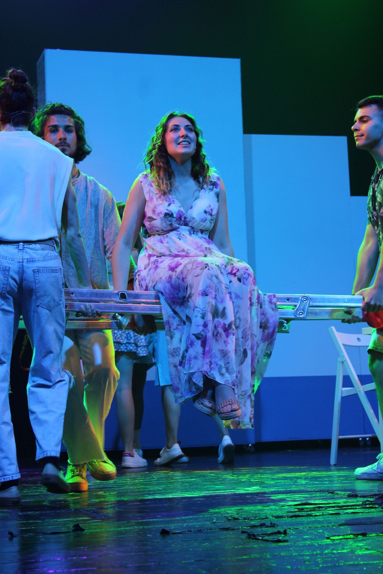 Elena in scena
