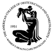 circular logo for The American College of Obstetricians and Gynecologists