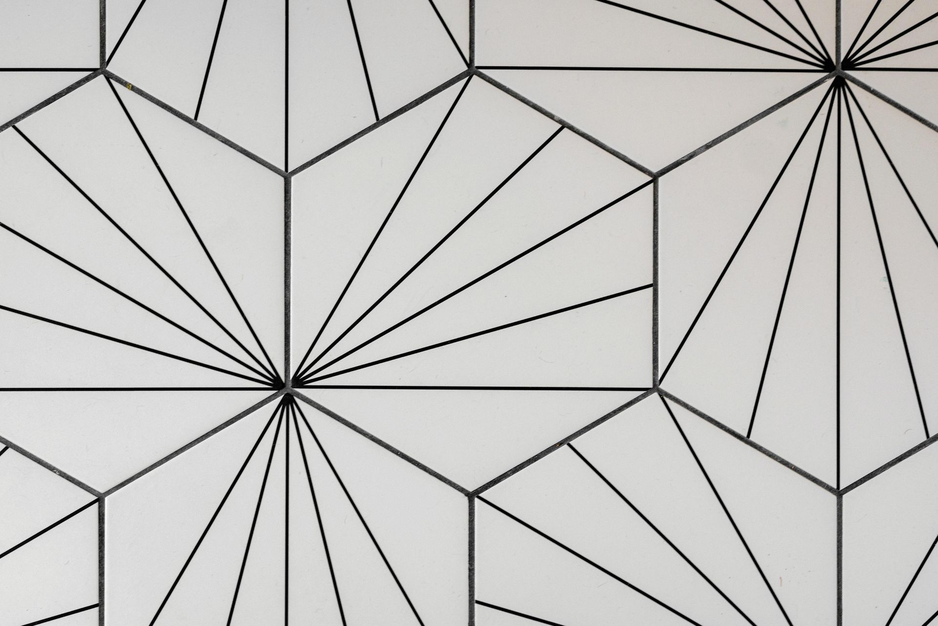 Abstract black line geometric pattern on a light background