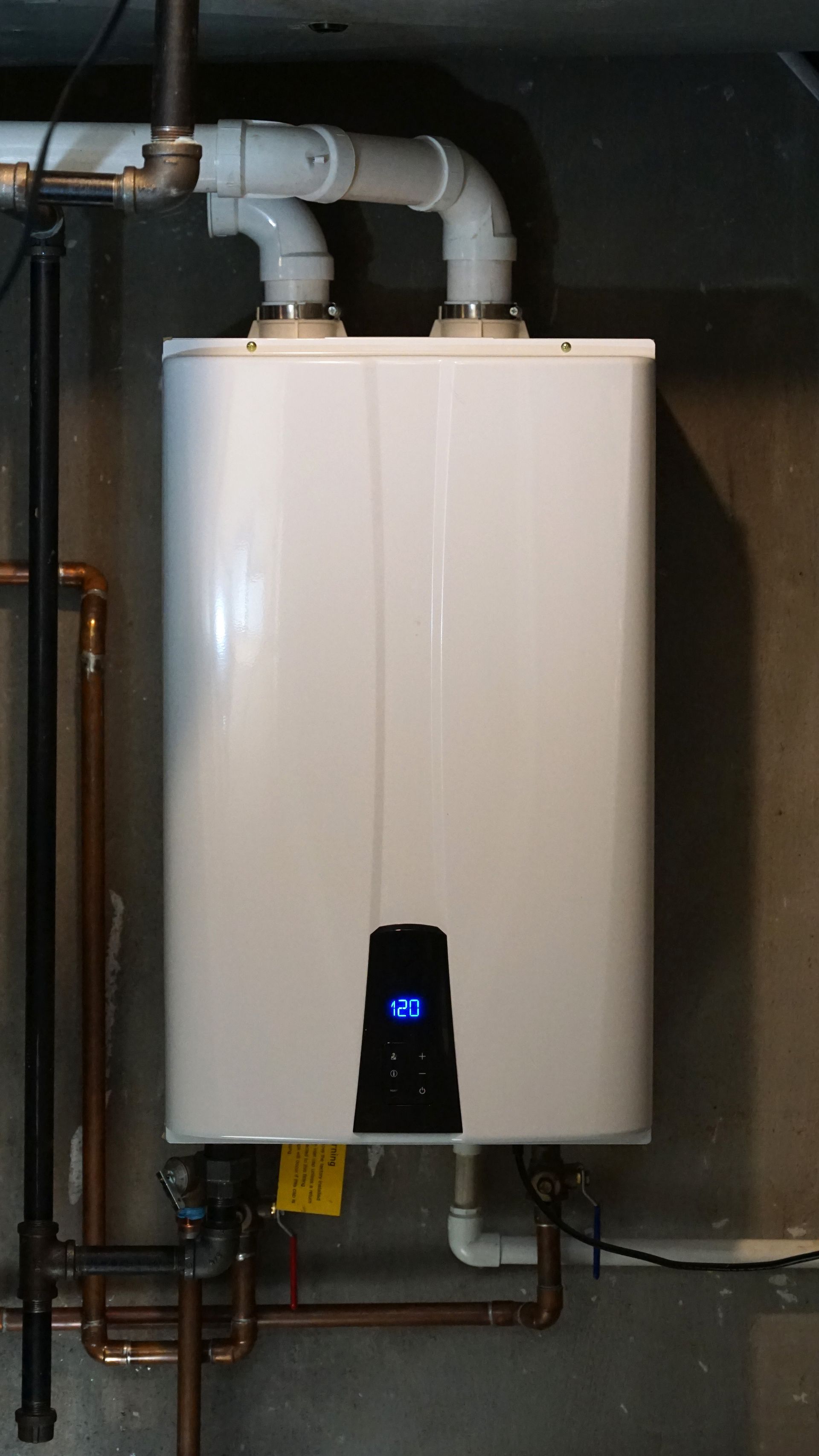 Tankless water heater