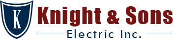 The logo for knight & sons electric inc.