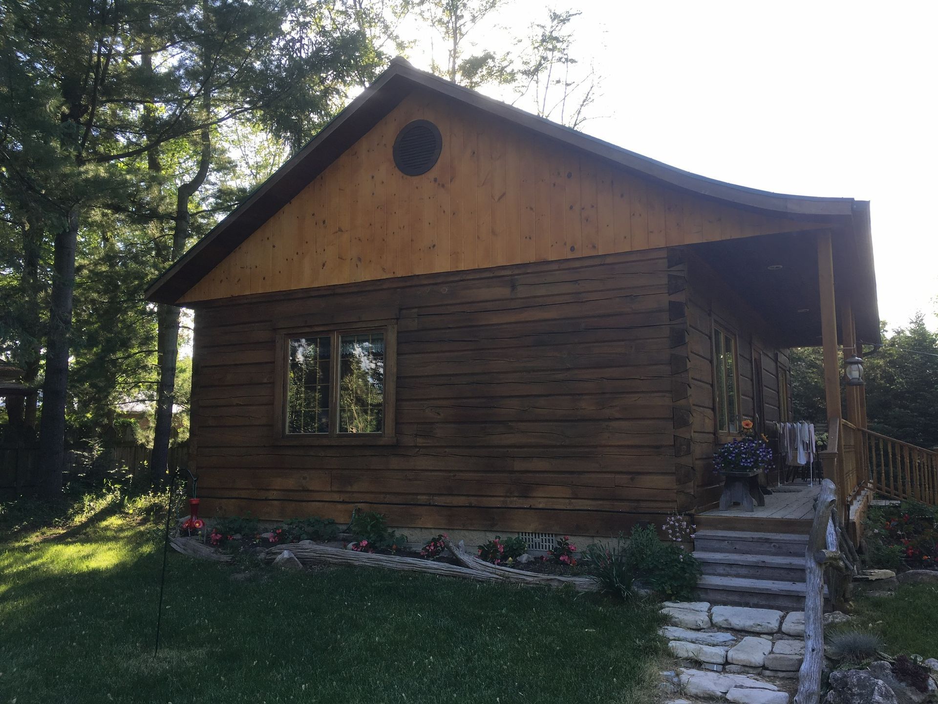 installing deck railing posts corners