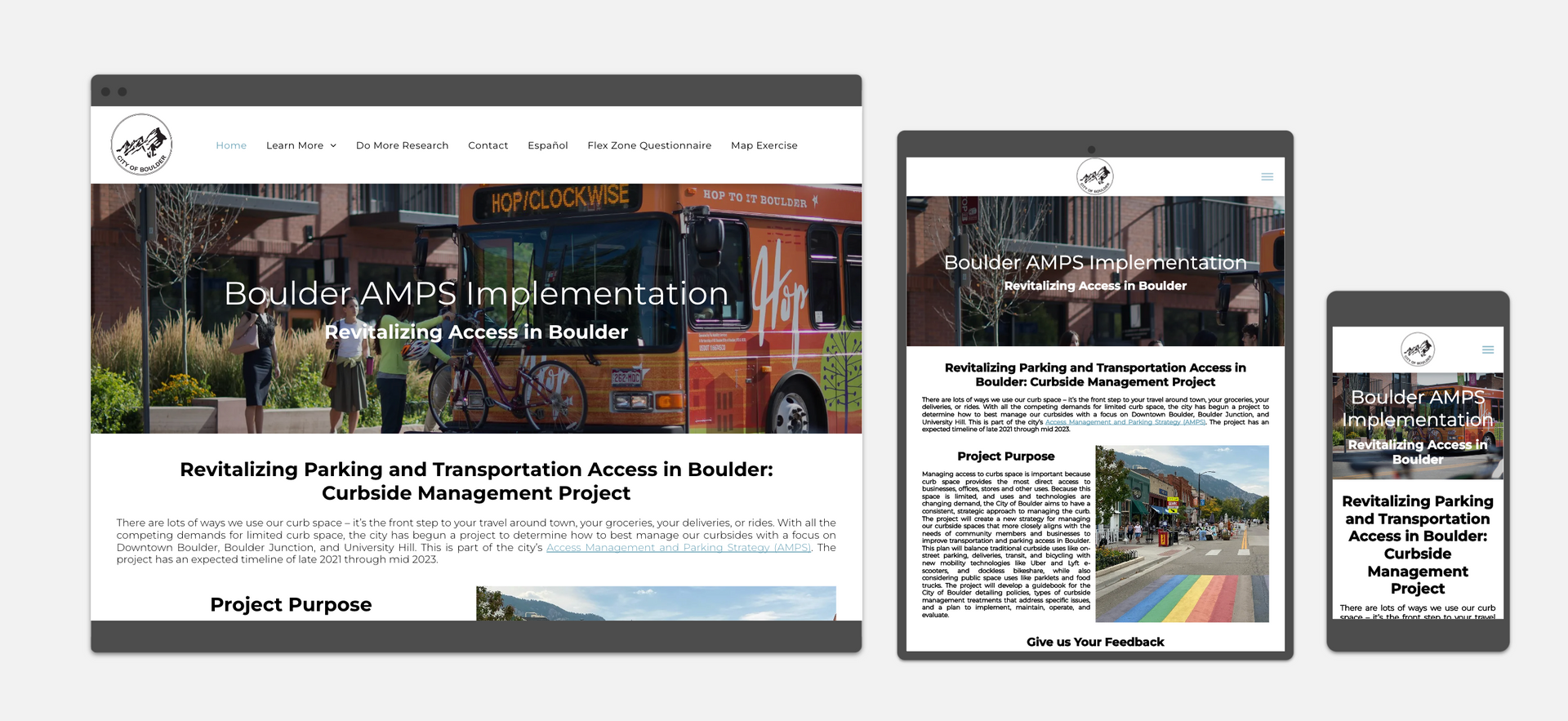 Access 4 Boulder Website