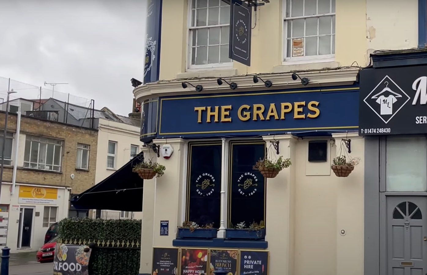 The Grapes 153 Milton Rd, Gravesend DA12 2RG