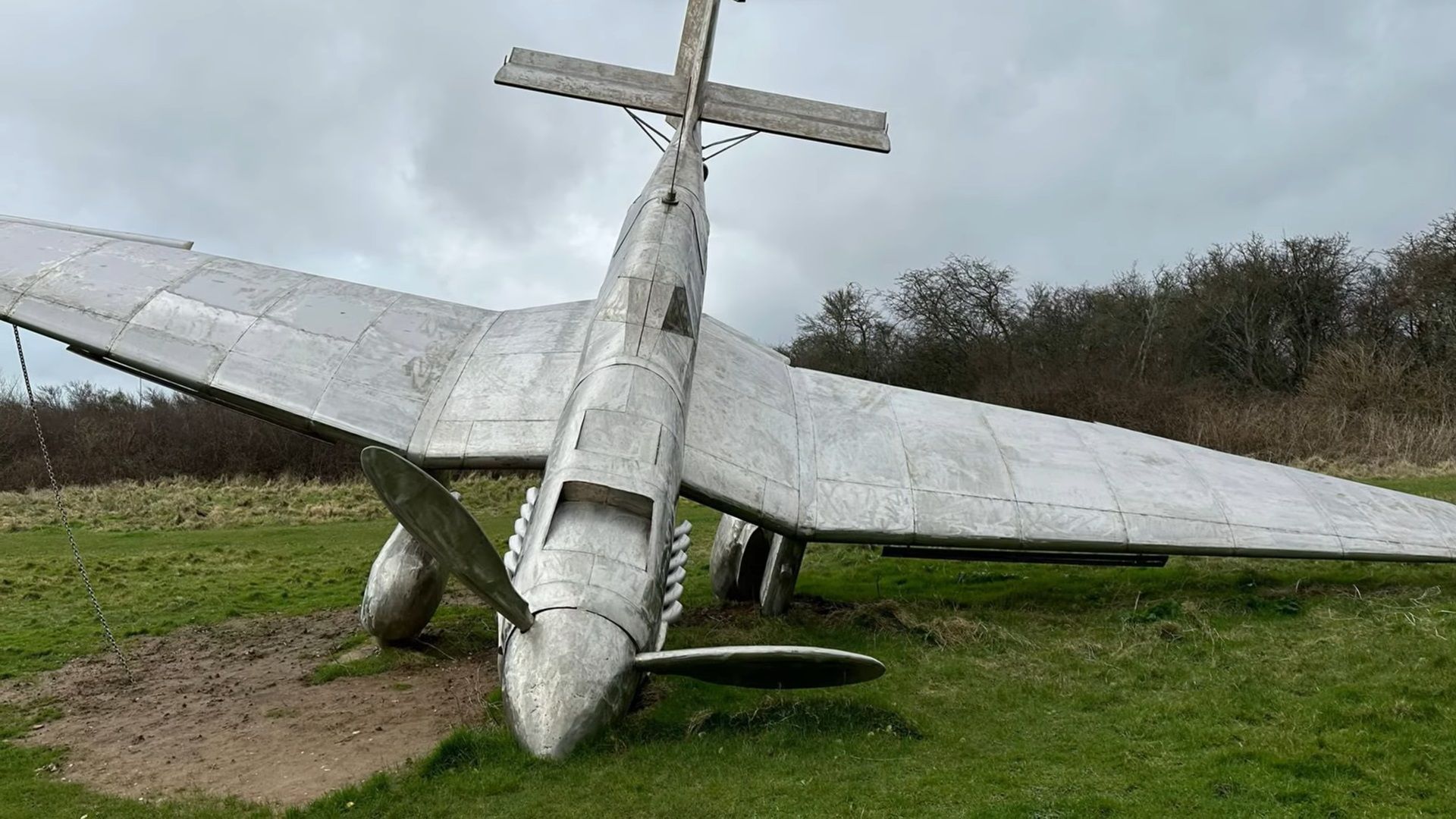 Battle Of Britain Down To Earth Sculpture