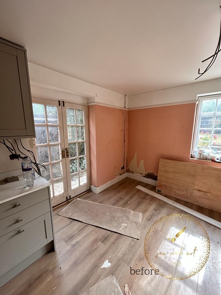 Removing wallpaper in North London