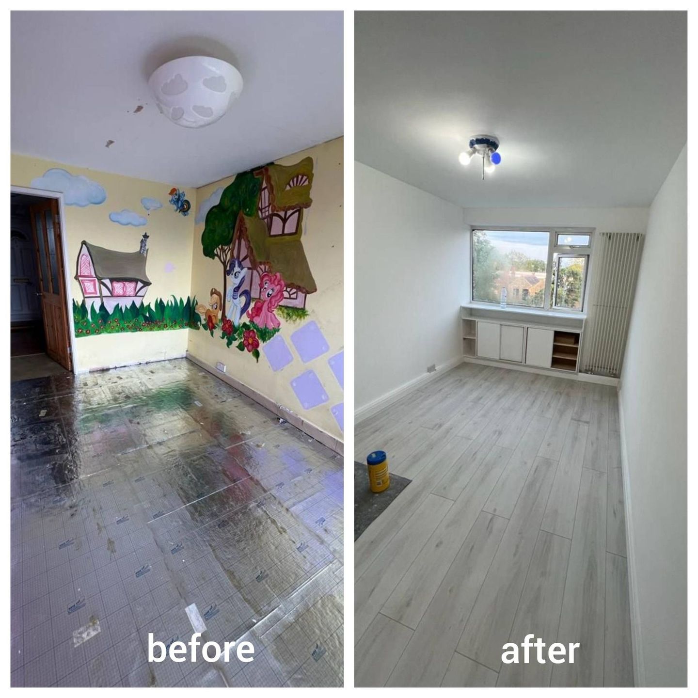 Wall and ceiling painting in Golders Green