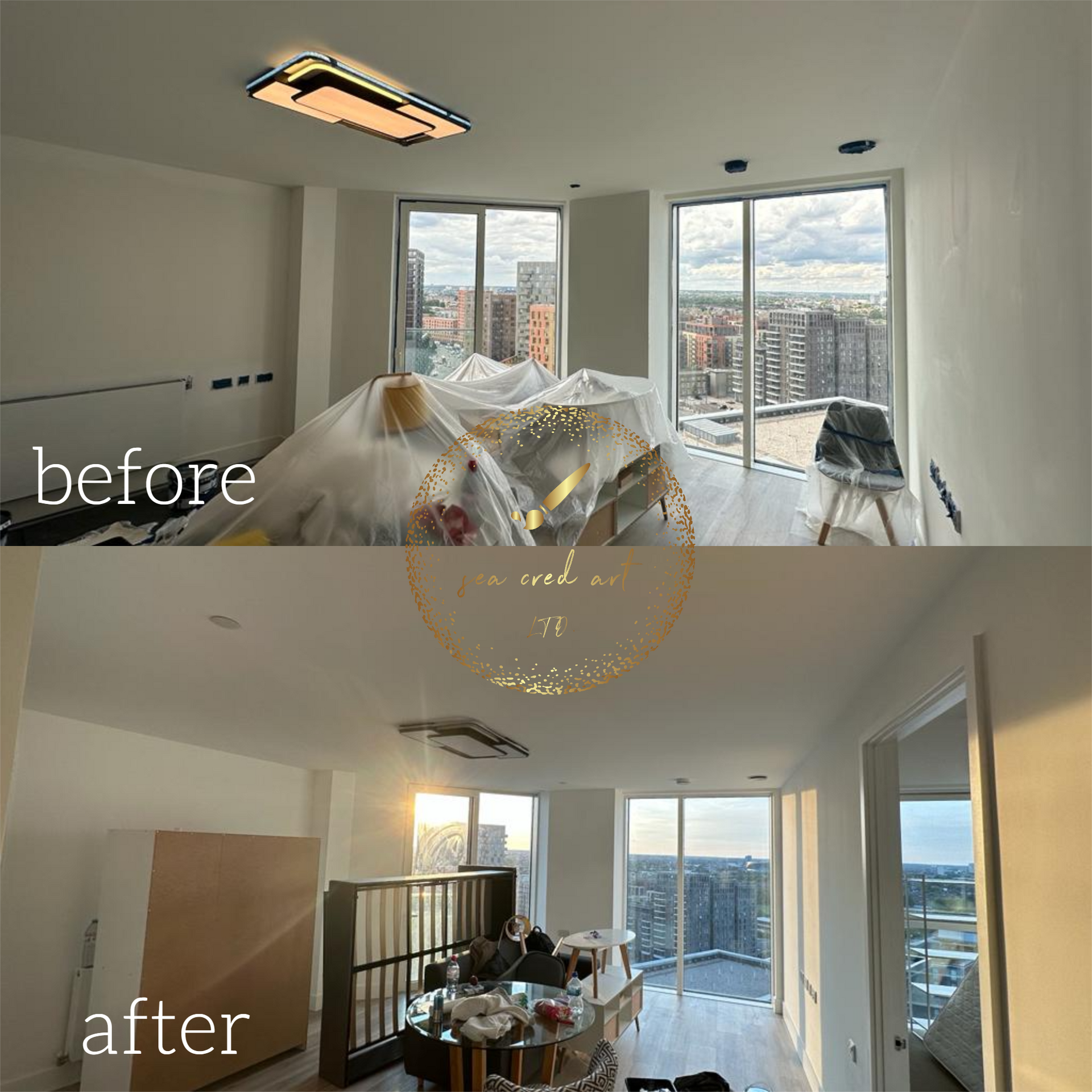 Painting and decorating service in North London