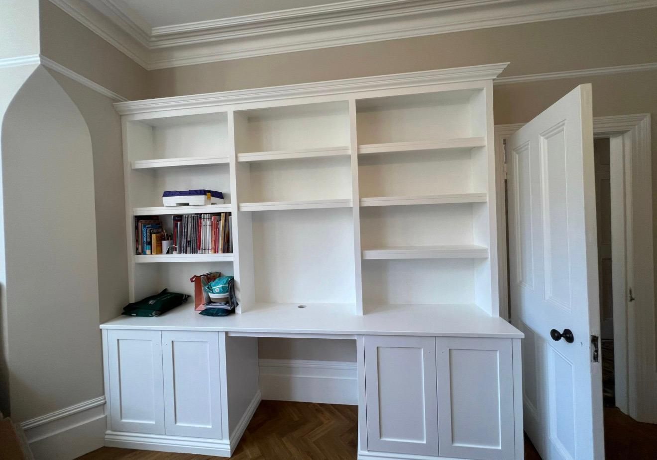 After picture of a wardrobe in Hampstead Heath
