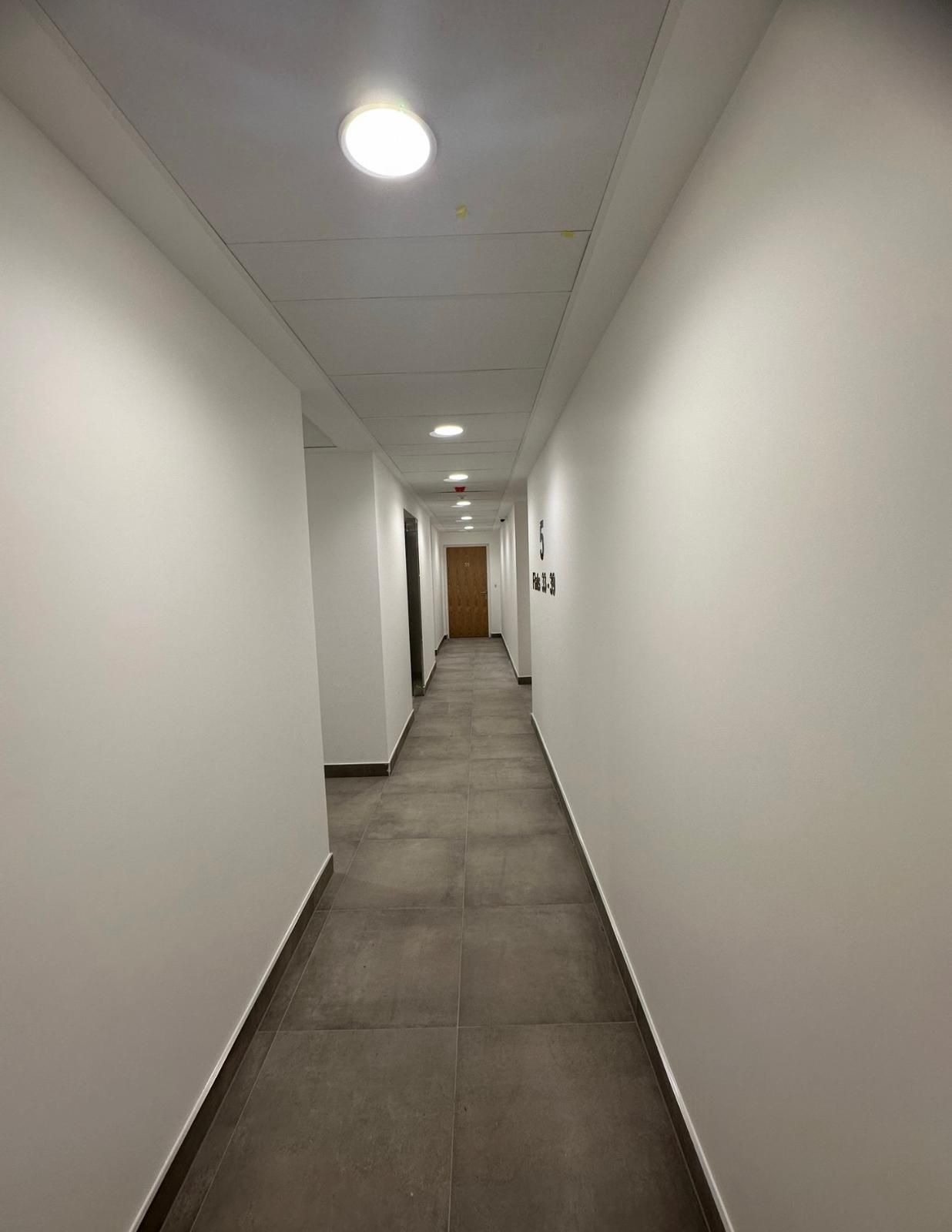 Corridor painting in Camden Town