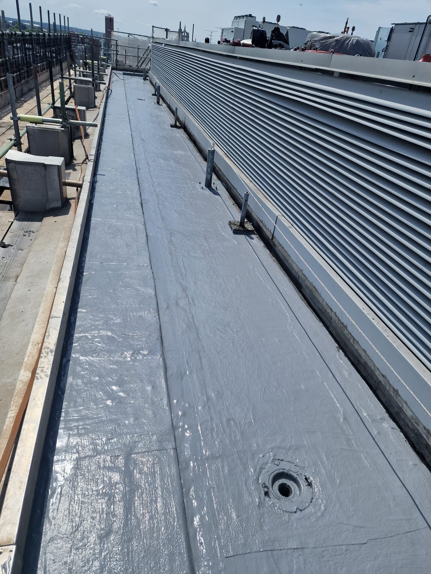Liquid Roof Central London after picture