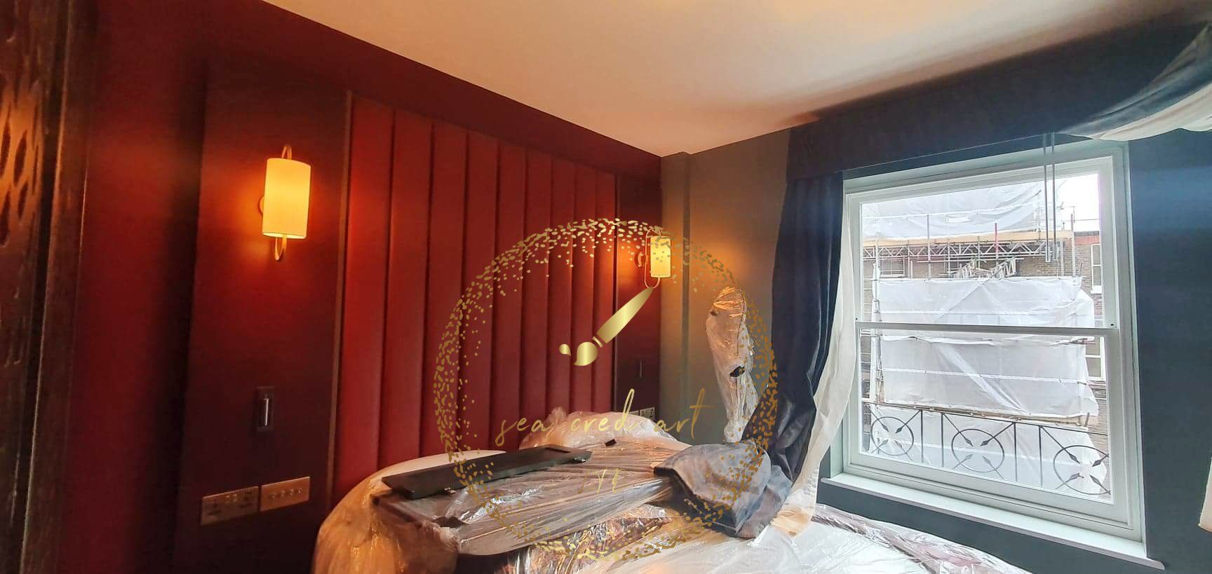 Hotel room painting in Central London