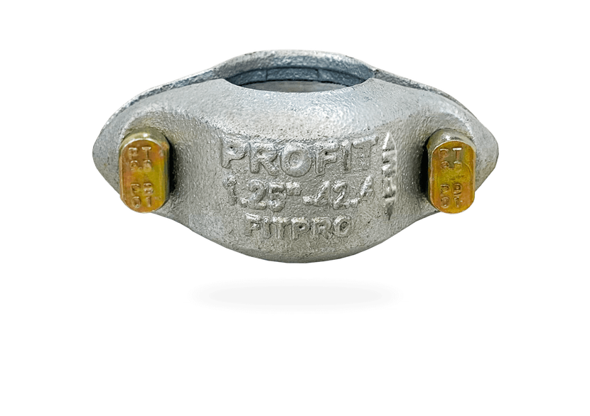 Profit Fitpro galva grooved rigid coupling by Piping Logistics