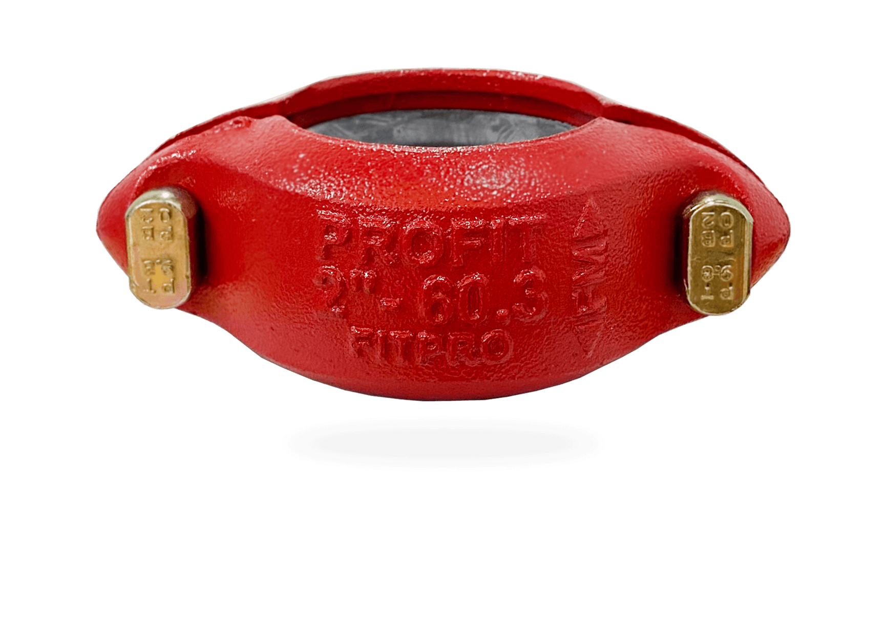 Profit Fitpro red grooved rigid coupling by Piping Logistics