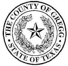 The seal of the county of gregg state of texas