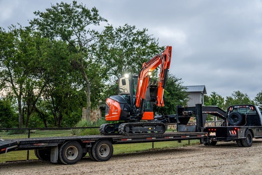 kubota excavator rental for rent