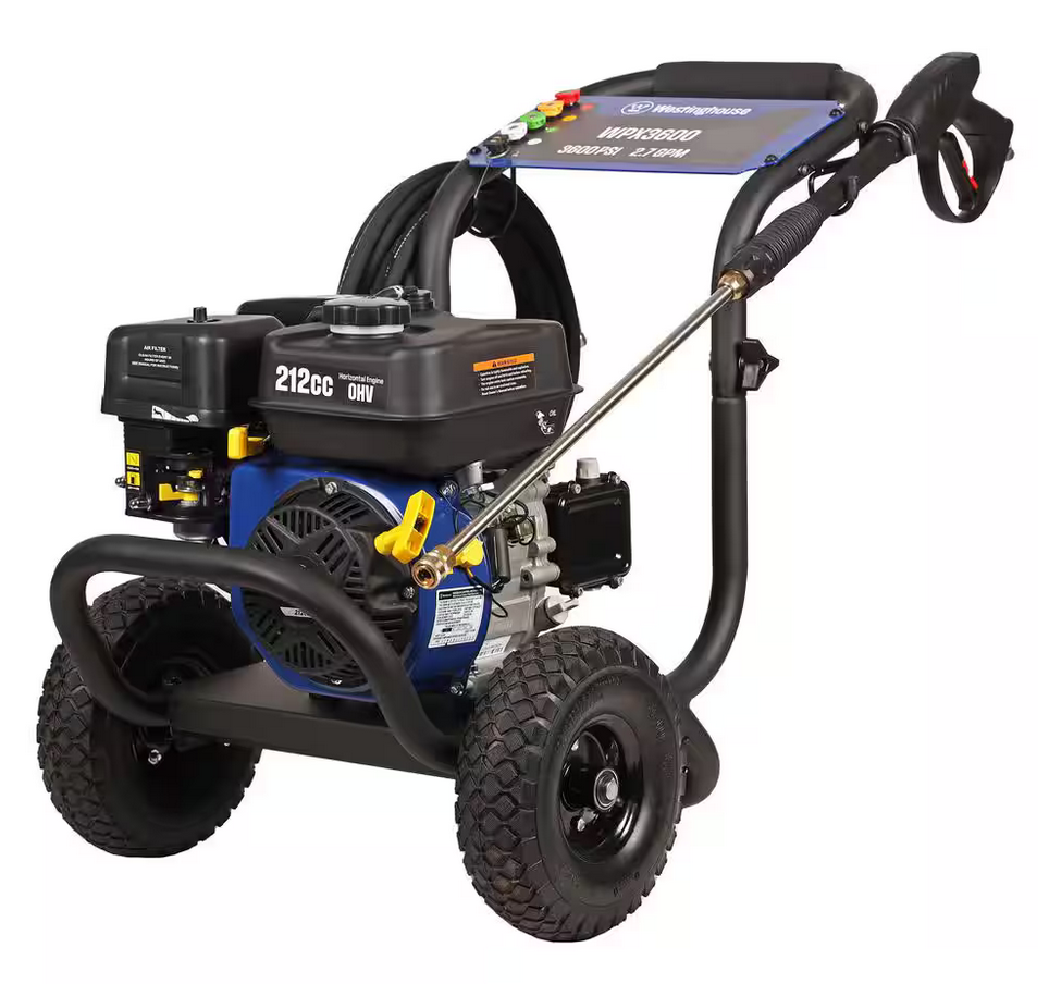 Pressure Washer with 5 Quick Connect Nozzles