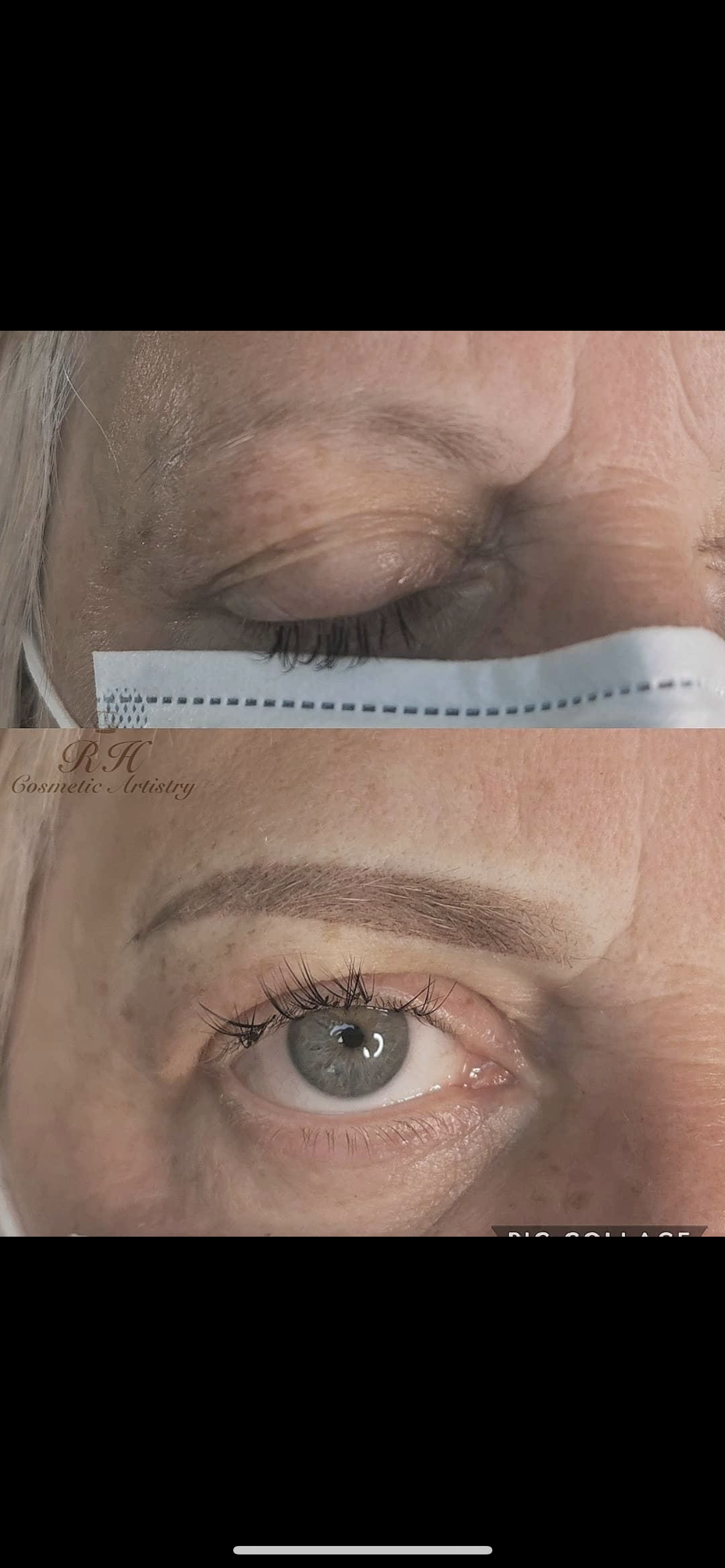 A close up of a person wearing a mask on their face.