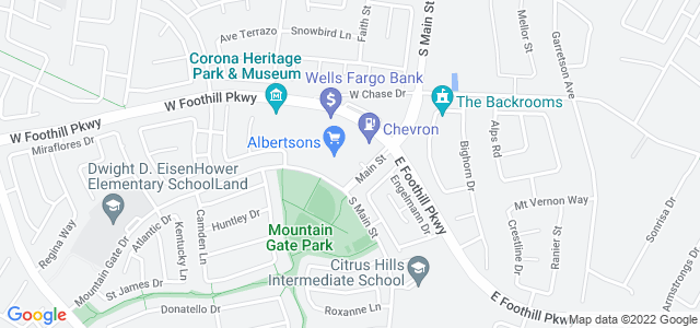 Map of business location