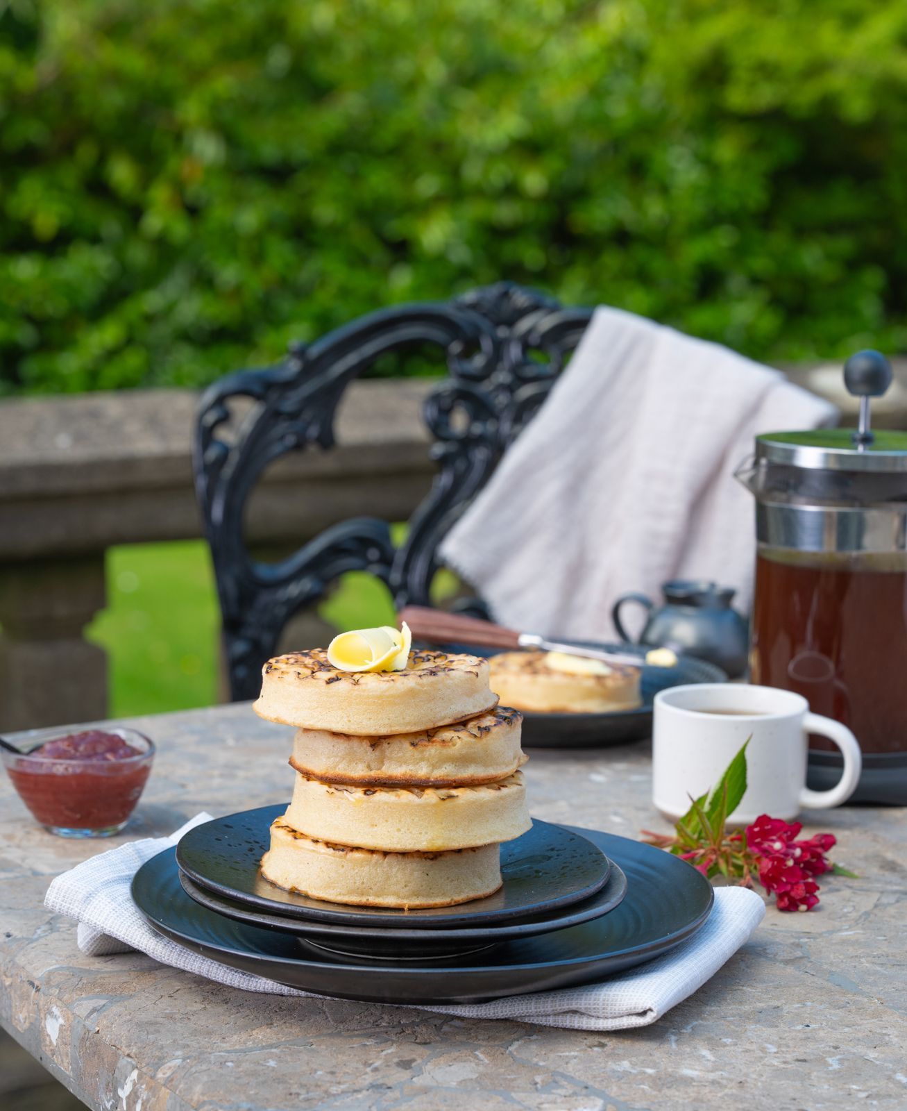 crumpets high tea