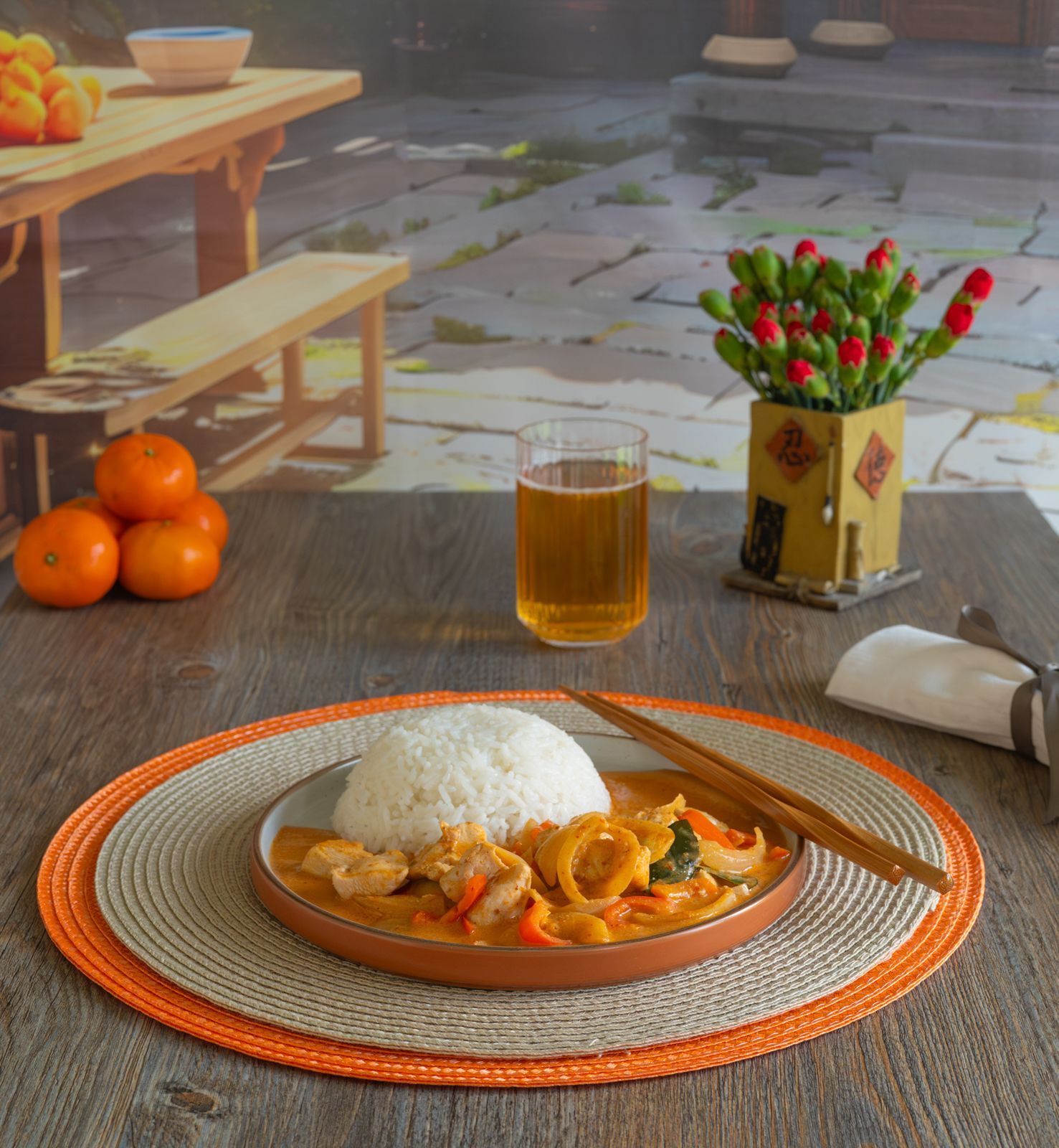 Thai red curry