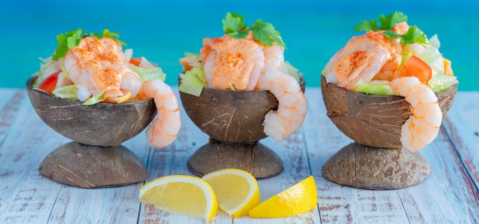 Prawn Cocktail at the seaside