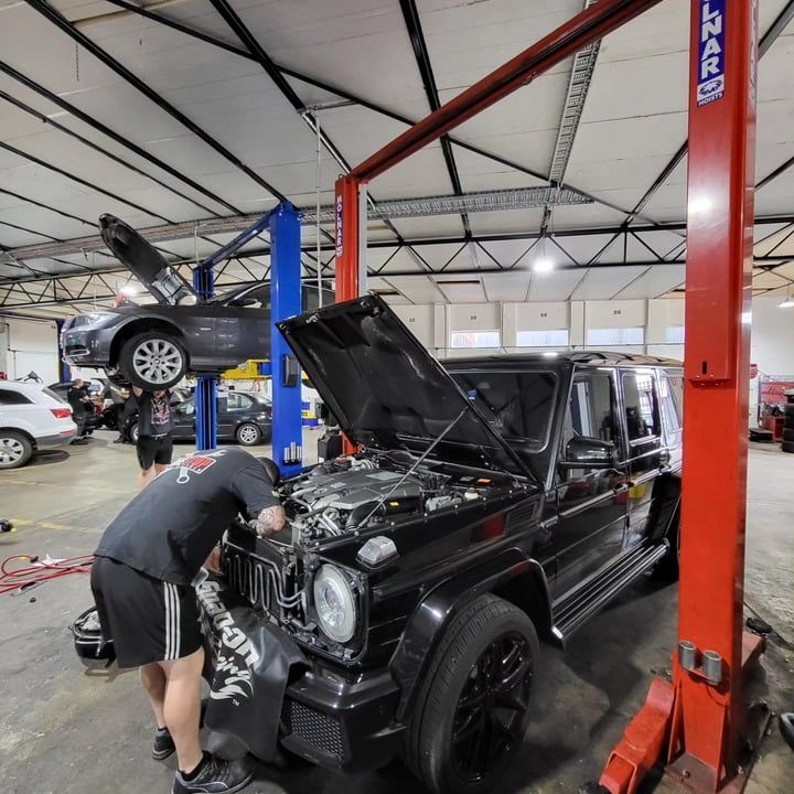 A Close Up Of The Underside Of A Car With The Number 36 On It - Mechanic In Fyshwick, ACT