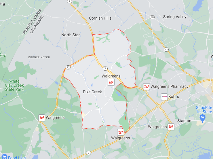 Pike Creek Valley, DE