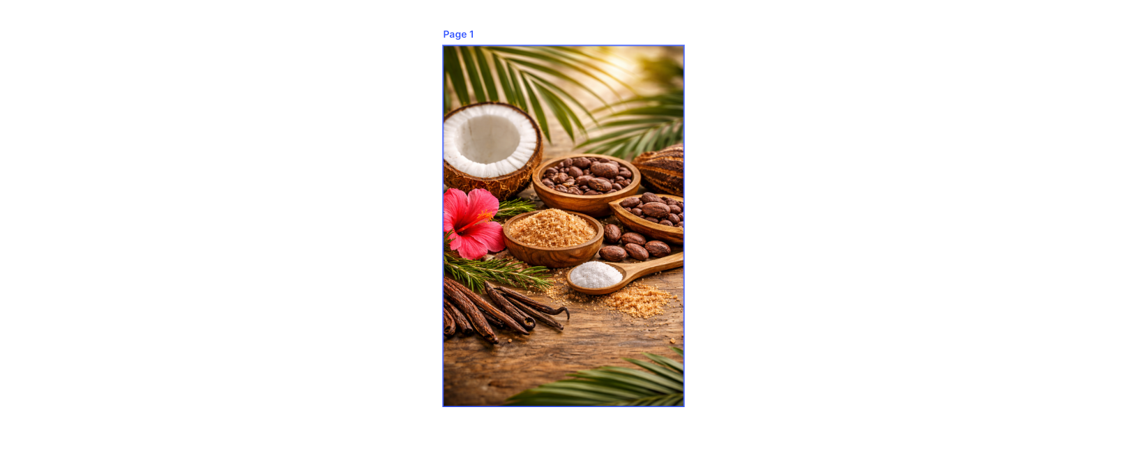 Hibiscus and Cocoa Body Scrub - 100g