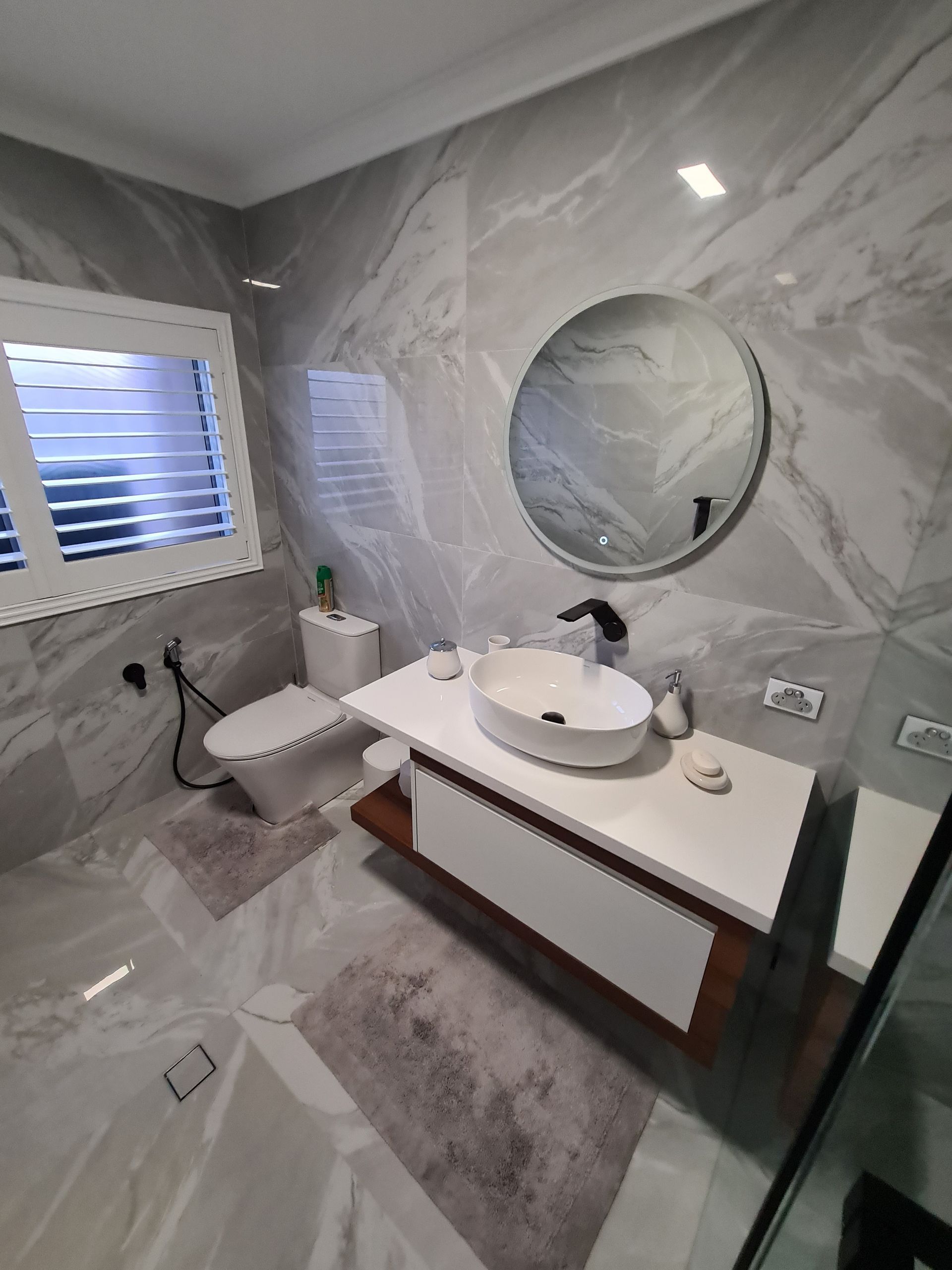 Bathroom renovation in Perth.