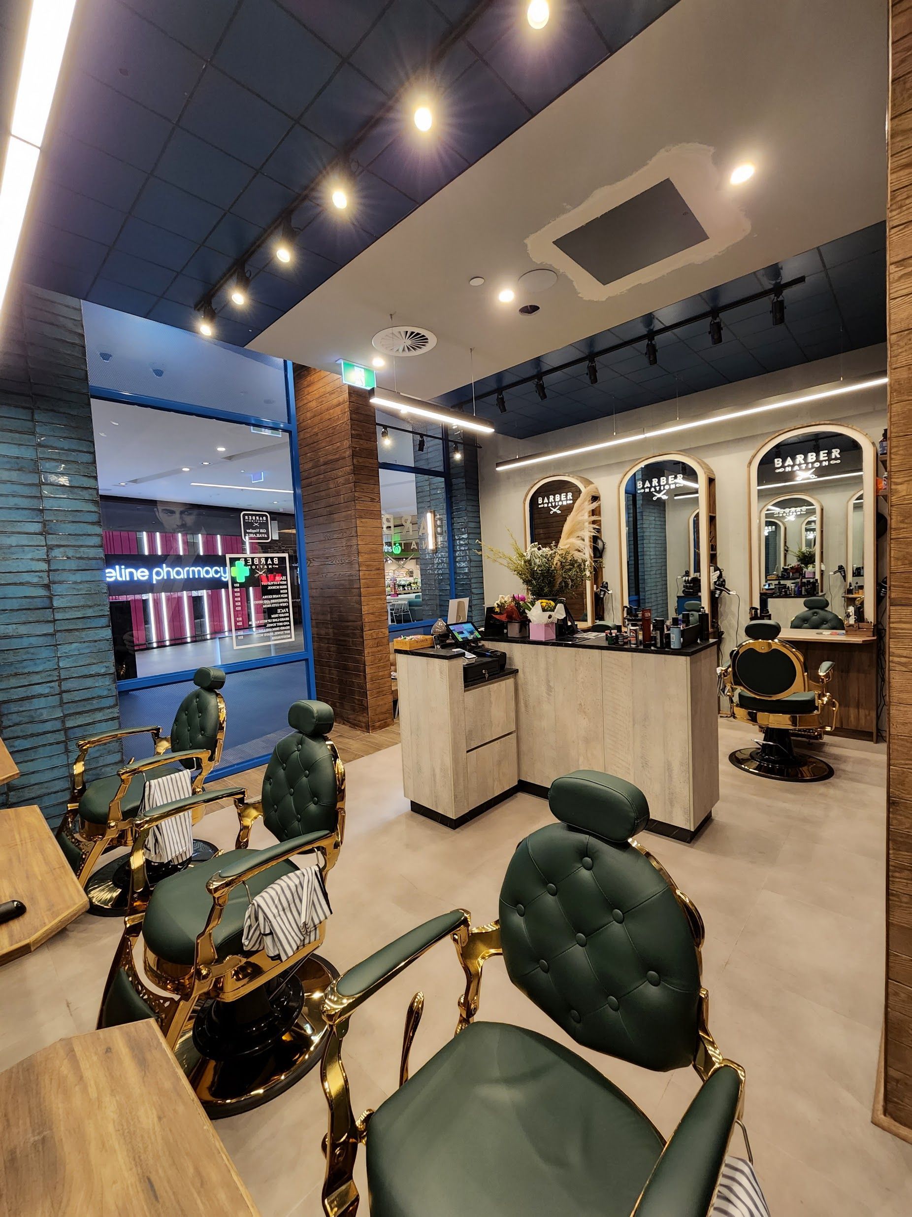 Barber shop commercial fit out in Perth