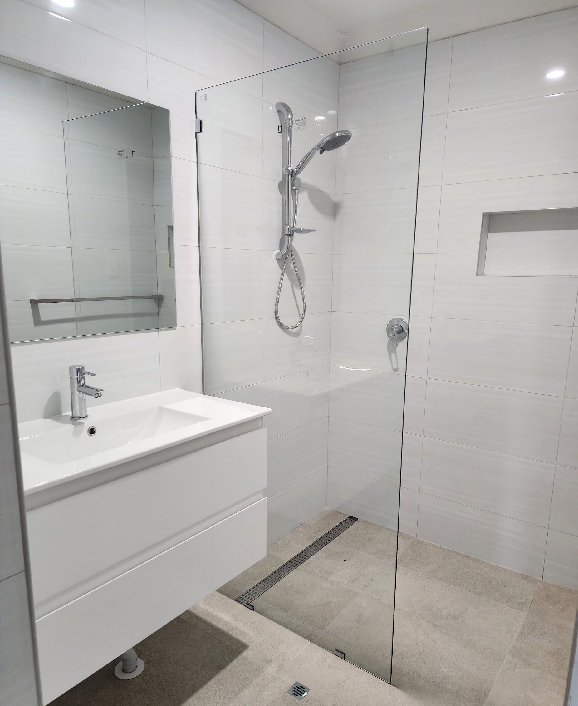 Bathroom renovation in Perth.