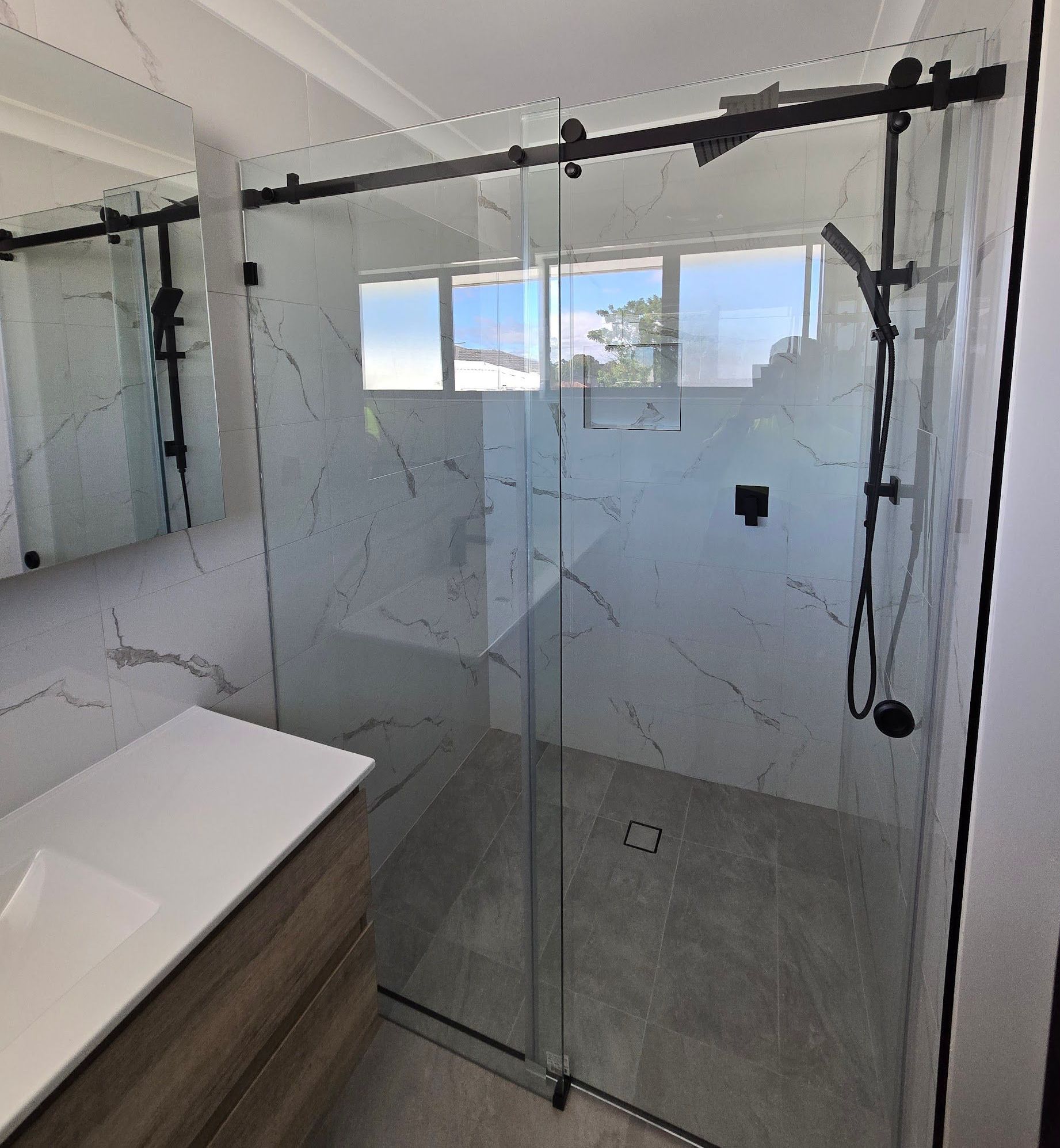 Bathroom renovation in Perth.