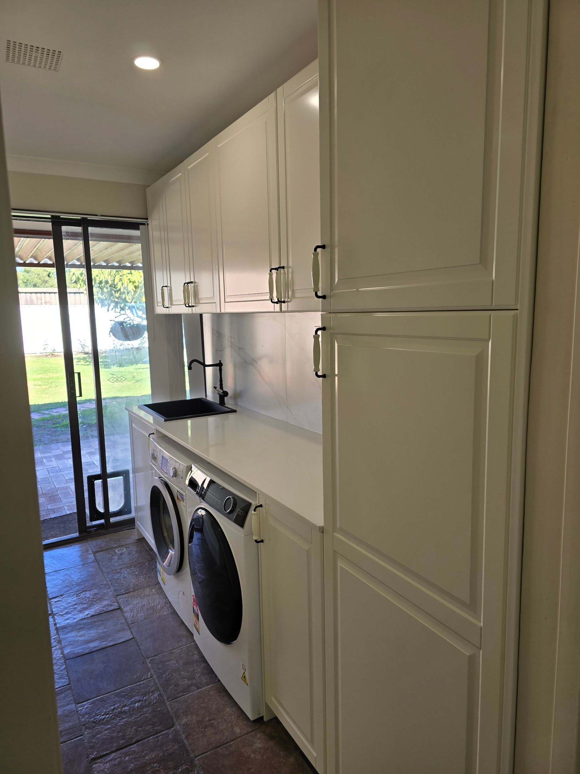 Laundry renovation in Perth.